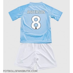 Nottingham Forest Elliot Anderson #8 Replika Tredje Tröja Barn 2024-25 Kortärmad (+ Korta byxor)